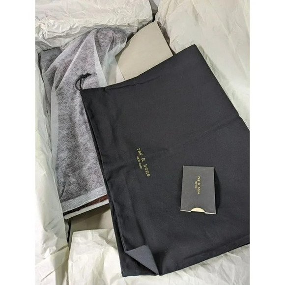 Rag & Bone Women's Hazel Tall Boots Espresso Suede Leather Size 7 (MSRP $650) - Picture 9 of 10